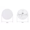 Tellur WiFi LED 24W Round — viedā griestu LED lampa, 24W, Wi‑Fi vadība, apaļa