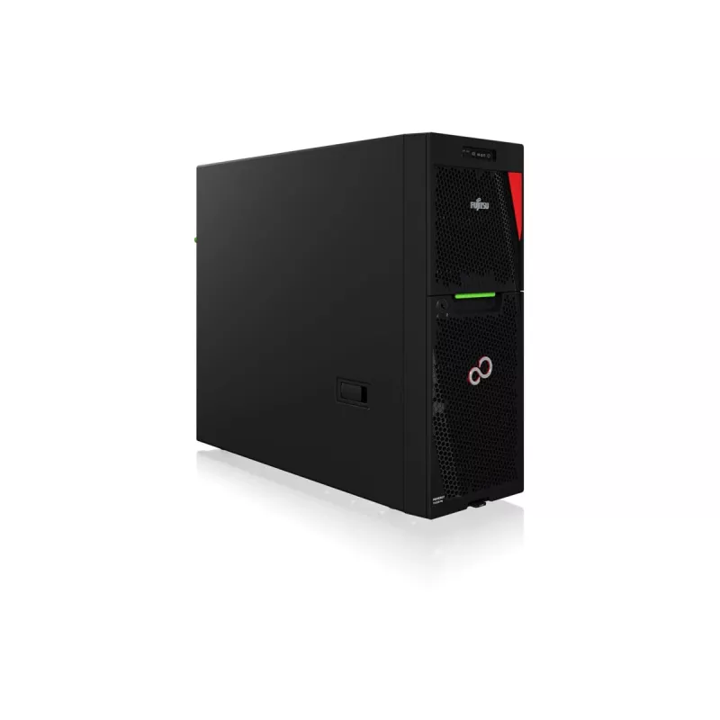 Fsas Technologies Fujitsu PRIMERGY TX1330 M6 - Server - Tornis - 1 ceļš - 1 x Xeon 6369P / 3.3 GHz - RAM 32 GB - SATA/SAS - Karstā maiņa 6.4 cm (2.5 collas)