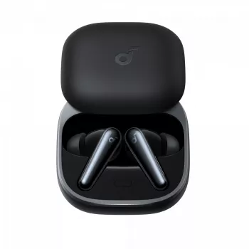 Soundcore Liberty 5 Bezvadu Austiņas Iekšauss Zvanu/Mūzikai USB Type-C Bluetooth Melns