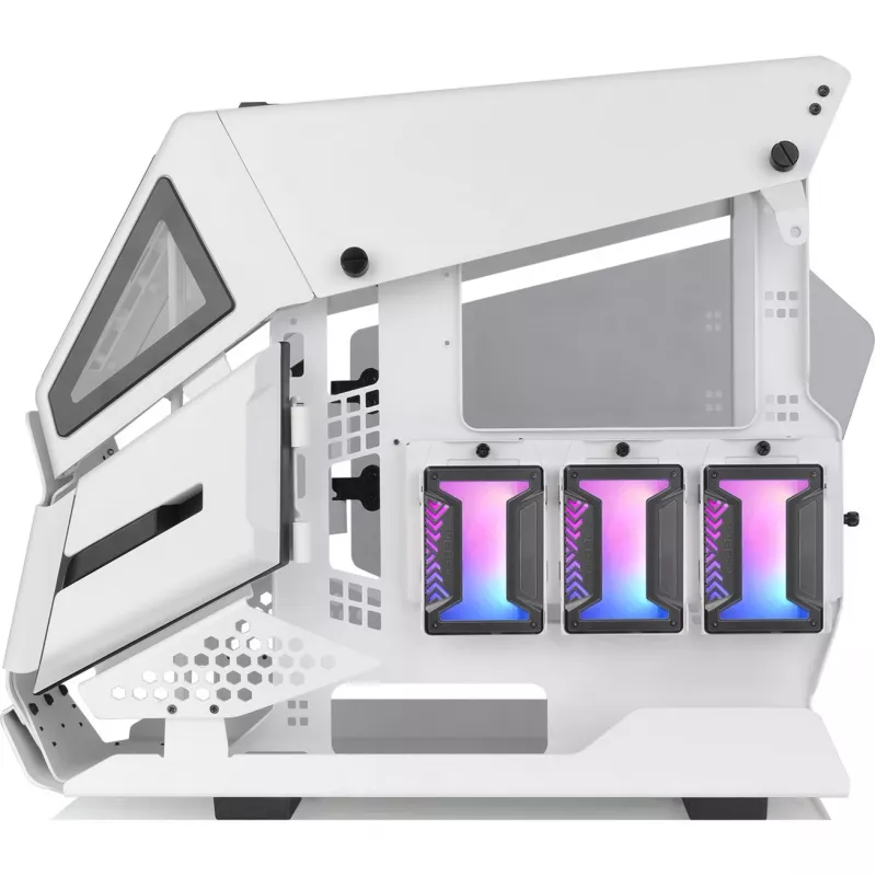 PC korpuss Thermaltake AH T200 Snow Micro Tower Balts