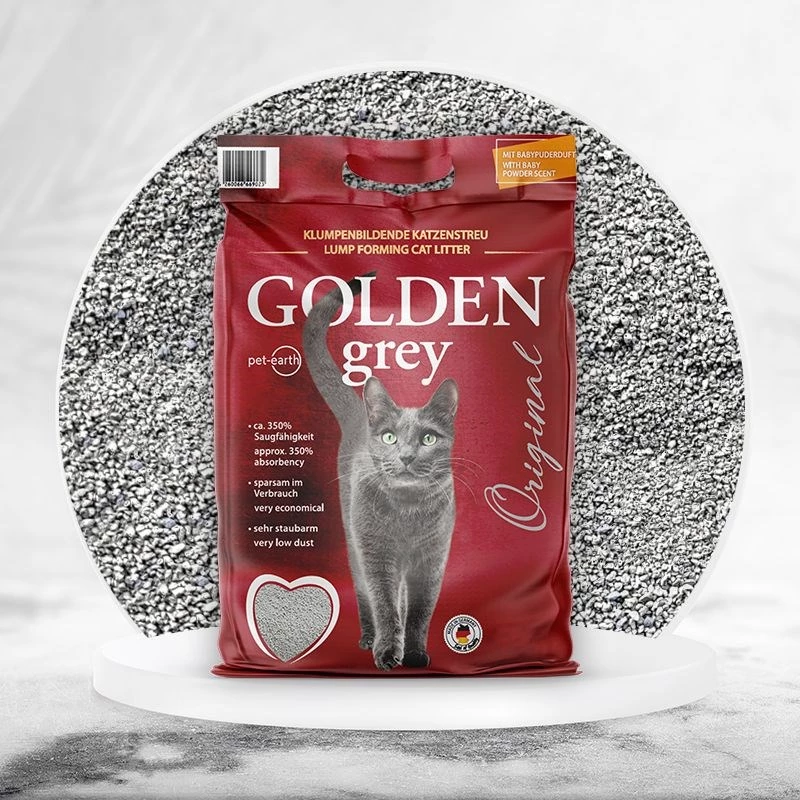 GOLDEN Grey Original - bentonīta pakaiši - 7kg