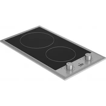 Beko HDCC32200X iebūvējamā indukcijas plīts virsma, 2 zonas, keramikas stikls