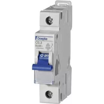 Doepke DLS 6i C16-1 Strāvas slēdzis Miniature Circuit Breaker C-Tips (09916203)