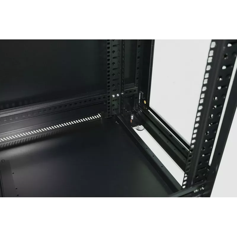 Extralink EX.11366 27U brīvstāvošs skapis 600x800 mm Melns