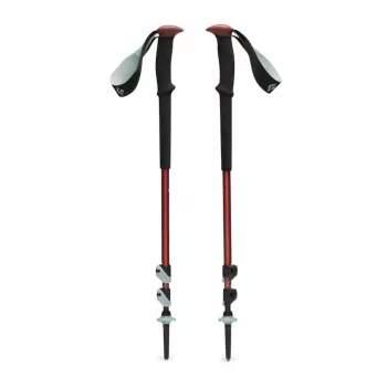 Trekking nūjas Black Diamond Trail Trekking Poles Iron Red