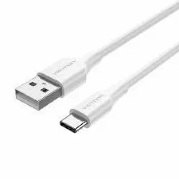 USB-C uz USB 2.0 kabelis, 1.5 m, balts, Vention Cthwg