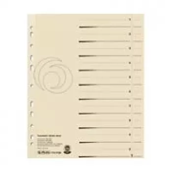 Dalītāji kartona Herlitz 5970009