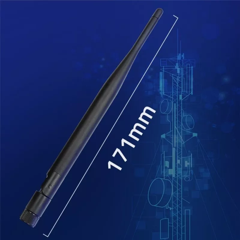 Iekštelpu Wi-Fi antena QOLTEC 57046, divu joslu 2.4–2.5 GHz un 5.1–5.8 GHz, 5 dBi, 50 Ω