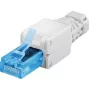 Microconnect KON521TL RJ45 savienotājs balts