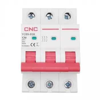 Automātslēdzis HiSmart NV821556 3-polu 32A C-raksturlīkne (miniatūrs)