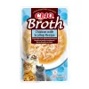 INABA Ciao Broth kaķu našķi, vista, zivs un ķemmīšgliemenes, 10 x 40 g