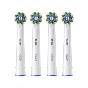 Oral-B Pro CrossAction nomaināmās birstes galviņas, 4 gab.