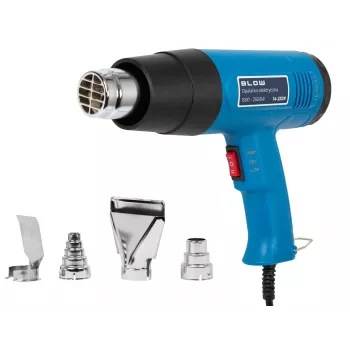 Elektriskais karstā gaisa pistole 1500/2500W 300-650°C BLOW