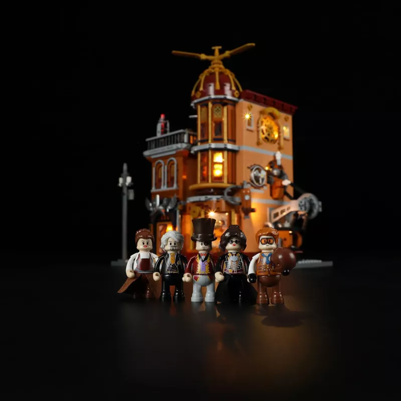 Konstruktors Steampunk lidojošais klubs