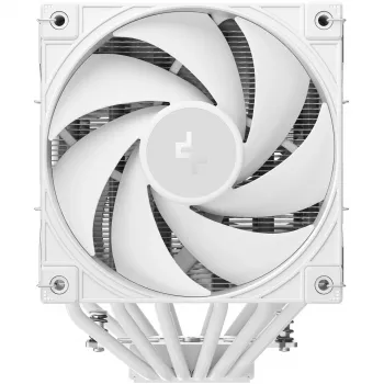 DeepCool AK620 G2 WH procesora gaisa dzesētājs, 120 mm ventilators, balts, atbalsta LGA1700/1200/115x un AM4/AM5