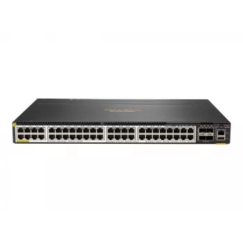 Hewlett Packard Enterprise HPE Aruba 6300M - Slēdzis - L3 - pārvaldāms - 48 x 100/1000/2,5G/5G (PoE+) + 4 x 1 Gigabits / 10 Gigabits / 25 Gigabits / 50 Gigabits SFP56 (augšupsaite / stekelēšana)
