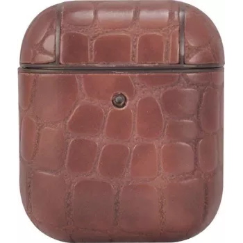 Macīgs Terratec Air Box Case AirPods aizsargmaciņš, brūns