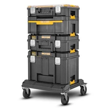 Instrumentu uzglabāšanas kaste DeWalt DWST83346-1, alumīnijs, ūdensizturīga, 23 L, 332×301×440 mm, melna