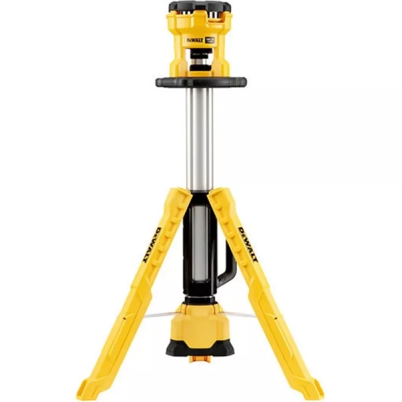 Brīvi stāvoša darba lampa DeWalt DCL079-XJ LED 3000 lm, pārnēsājama, melna/dzeltena, bezvadu, 11 h darbības laiks