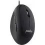 Perixx PERIMICE-519, maza ergonomiska pele, labročiem, USB vadu, melna