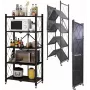 Topeshop Storage Rack FS005 dārza instrumentu plaukts brīvi stāvošs cinkots tērauds