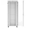 LANBERG 19 42U 800x1000 Brīvi stāvošs LCD stikla durvju skapis (FlatPack) (Spedīcijas piegāde)