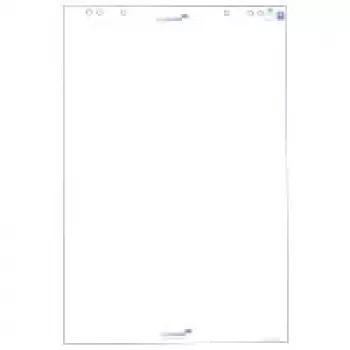 Legamaster Flipchart Papīra Bloks Tukšs 5 gab. - 650 mm x 980 mm - 4,5 kg - 125 mm - 665 mm - 125 mm (7-156000)