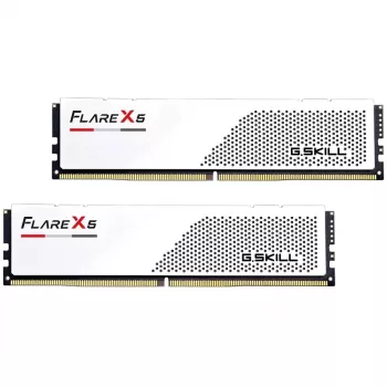 DIMM 32 GB DDR5-6000 (2x 16 GB) Dual-Kit, Arbeitsspeicher weiß, F5-6000J2836G16GX2-FX5W, Flare X5, AMD EXPO