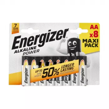Energizer E300132600 - Sārma baterijas - AAA - Melna - Sudraba - Blistera iepakojums (8 gab.)