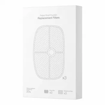 Rezerves sūkļa filtri Petoneer PN-120001-01 — 3 gab. komplekts akvārija/ūdens sūknim