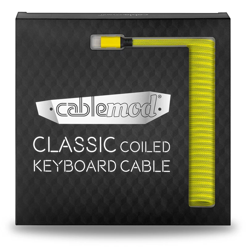 Cablemod CM-CKCA-CY-KY150KY-R USB kabelis 1,5 m USB A USB C Dzeltens (CM-CKCA-CY-KY150KY-R)