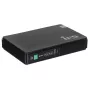 MPL Power RouterUPS-30-PoE 30 W strāvas adapteris/invertors iekštelpām, 100–240V, melns, 160×105×28 mm