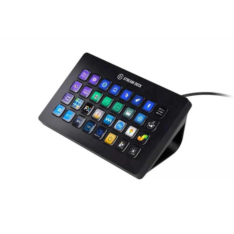 Elgato Stream Deck XL 10GAT9901 Melns 32 pogas