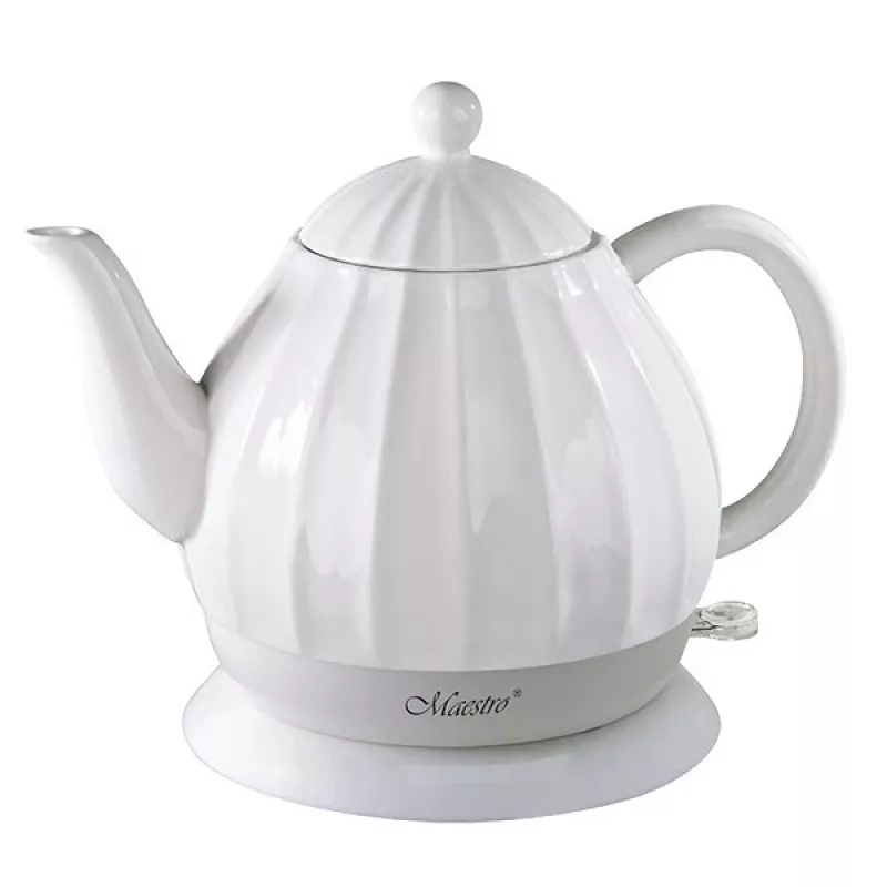 Feel-Maestro MR070 elektriskā tējkanna 1.2 L 1200 W Balta