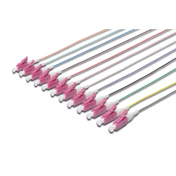 Optiskās šķiedras pigtail Digitus LC OM4 50/125 µ Simplex 2m