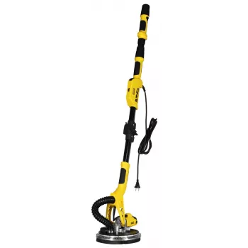 Disku slīpmašīna STANLEY SFMEE500S 750 W, regulējams ātrums, teleskopisks rokturis, mīksts satvēriens, melna/dzeltena