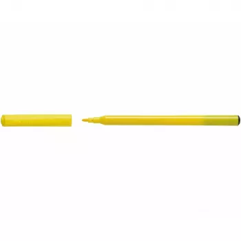 Faber-Castell 554201 flomāsteru komplekts 12 krāsas, šķiedras uzgalis, daudzkrāsains