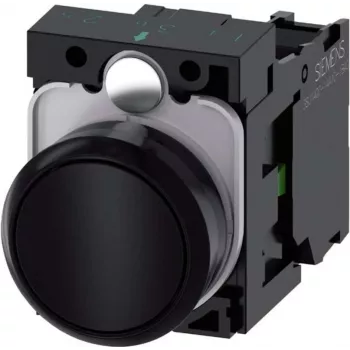 Siemens 3SU1100-0AB10-1BA0 Melna