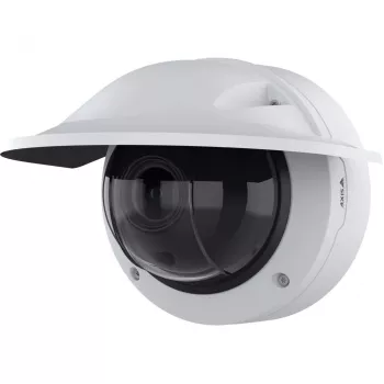 IP drošības kamera AXIS Q3546-LVE — kupola, iekštelpām un ārtelpām, 2688×1512, 1/1.8 collu CMOS, 4.7–10 mm, 2.2× optiskais tālummaiņas objektīvs, 360° rotācija