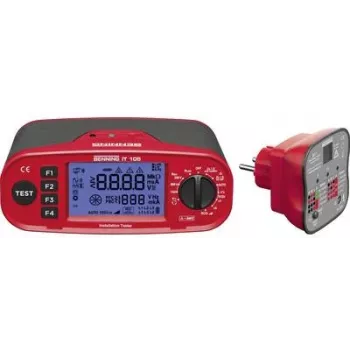 Benning instalācijas testeris IT 105 + kontaktligzdu testeris SDT 1 VDE testa instruments