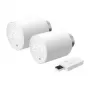 Shelly BLU TRV termostatgalva, WiFi/Bluetooth (2 gabali ar vadības bloku)