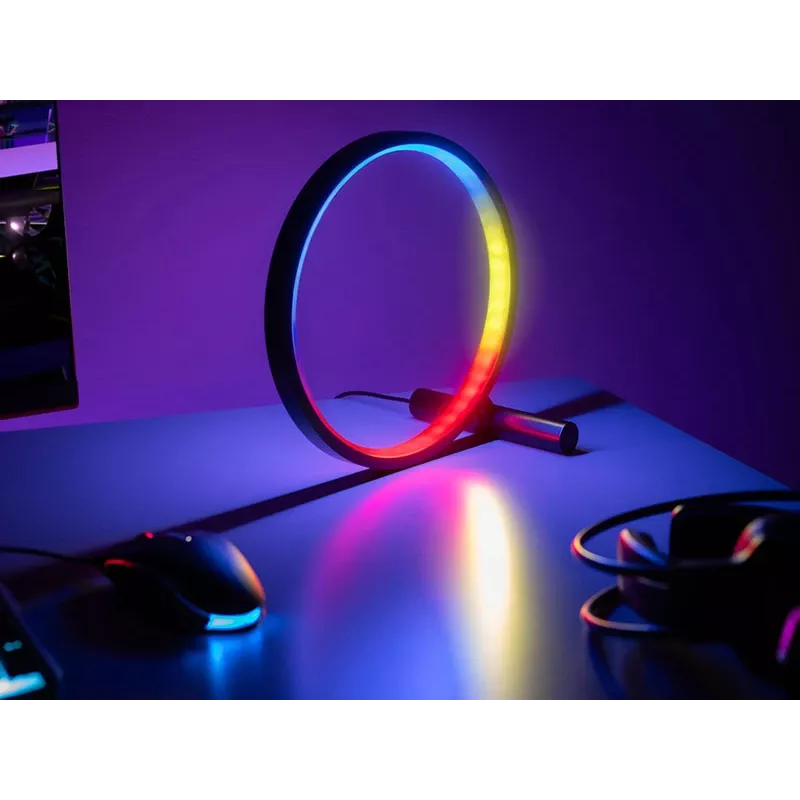 Galda lampa TRACER Ambience Smart Circle LED RGB — dekoratīvs viedais LED aplis
