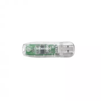 INTENSO USB 2.0 zibatmiņa 32GB caurspīdīga 3502480