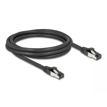 Tīkla kabelis DeLOCK 80572 RJ-45 Cat8.1 2 m Melns