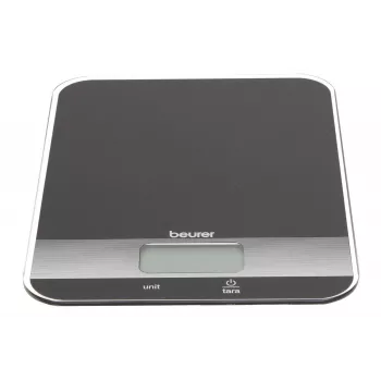 Beurer 70404 virtuves svari digitāli melni portatīvi 5 kg 200x145x17mm