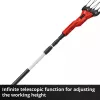 Einhell GE-FS 18/53 Li-Solo bezvadu olīvu/augļu koku kratītājs, melns/sarkans, 530mm, 182cm