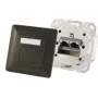 ShiverPeaks S/CONN 74280-A kontaktligzda — 2×RJ-45, Cat6a, 500 MHz, metāla korpuss, antracīta krāsa