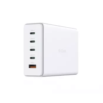 D-Link 240W GaN lādētājs, iekštelpām, maiņstrāva, balts