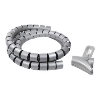 Kabeļu spirālveida sakārtotājs LogiLink KAB0014 Sudraba 1500mm