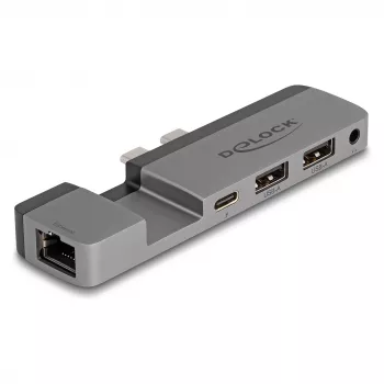 Docking stacija DeLOCK 87757 Thunderbolt 4 5K 100W PD 10Gbps LAN Audio